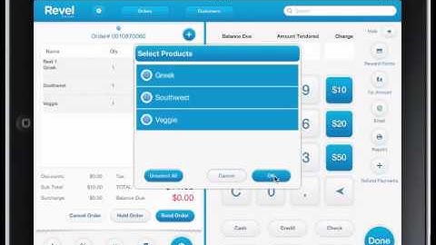 iPad POS Video Training for Table and Quick - Refund