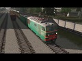 Trainz19 ВЛ10-1628 следование под состав. 1440p