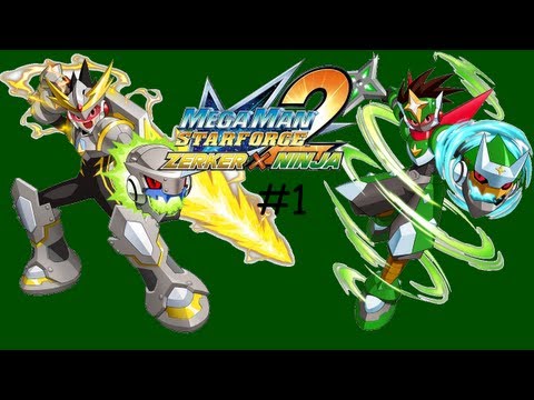 MegaMan Star Force 2 - Zerker x Ninja Gameplay\Walkthrough Part 1