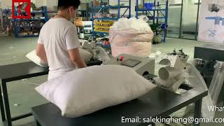 : Automatic pillow production line