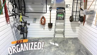 Shed and Garage Storage Idea (How to Organize Shed Storage with the Proslat Slatwall System)