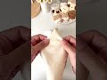 パンチニードルで作った犬をポーチにしたよ🐶