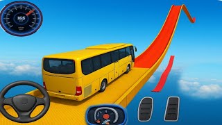 Crazy Bus Mega Ramp Impossible Racing | Android Gameplay | Andro James screenshot 3