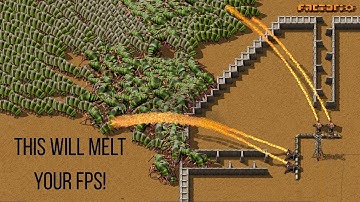 Factorio Firewall (Only Flamethrower Defense)