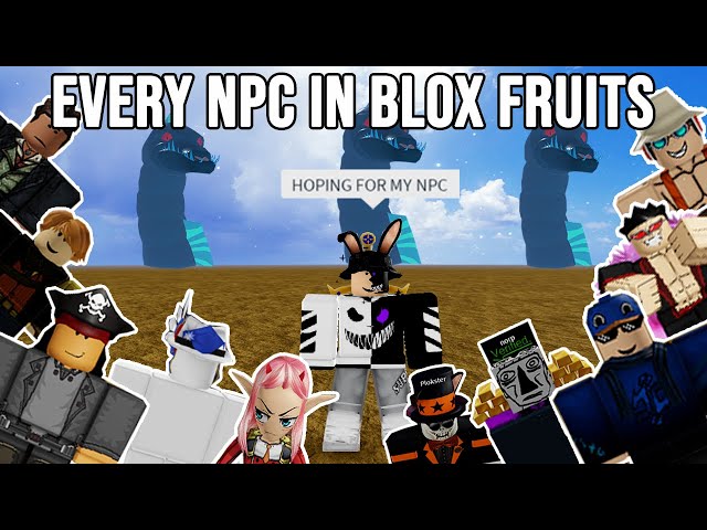Todas as localidades e NPCs para comprar as frutas em Blox Fruits - Liga  dos Games