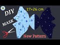 New Pattern🔥🔥' Size M' Face Mask Sewing Tutorial | DIY Breathable Face Mask | Máscara 3D