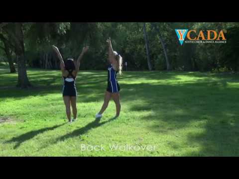 YCADA Cheer - Glossary - Back Walkover