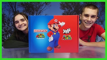 Monopoly Super Mario Celebration  & Super Mario Jenga | Celebrating Nintendo’s 35th Anniversary!
