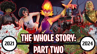 The ENTIRE Fortnite Storyline Explained! (Part Two, Chapters 3-5)