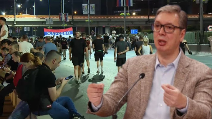 UŽIVO - POČELO RUŠENJE VUČIĆA -  VANREDNO STANJE - BLOKIRANA CELA SRBIJA - POČELA MASOVNA HAPŠENJA!