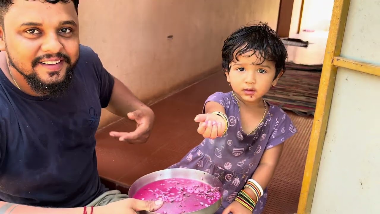 ಪೊಪ್ಪಗ್ ಲಚ್ಷು ಉಗ್ಗ ಕೊರ್ಪುನಿಗೆ.ಅಂಗನವಾಡಿಡ್  first day ಲಚ್ಚು #vjkavithasworld #explore #fypシ 