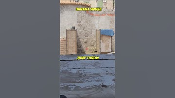 Banana Smoke For CT To Retake Car Inferno CS2 #shorts