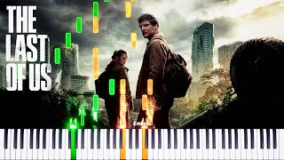 The Last Of Us Ep 1 Ending Song (Never Let Me Down Again) Piano Synthesia Tutorial