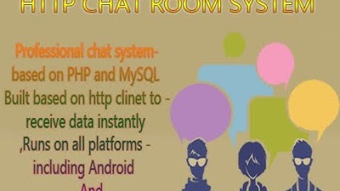 Demo Http Chat Room (PHP/MYSQL) System Unity