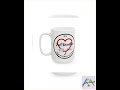 RN Ceramic Mug: Registered Nurse Gift, Healthcare Worker Coffee Cup