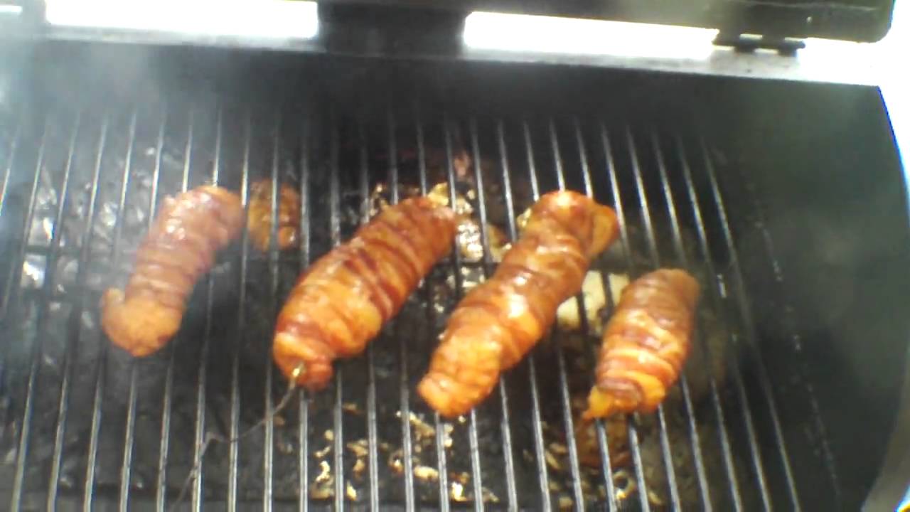 Traeger bacon Wrapped Chicken Cordon Bleu YouTube