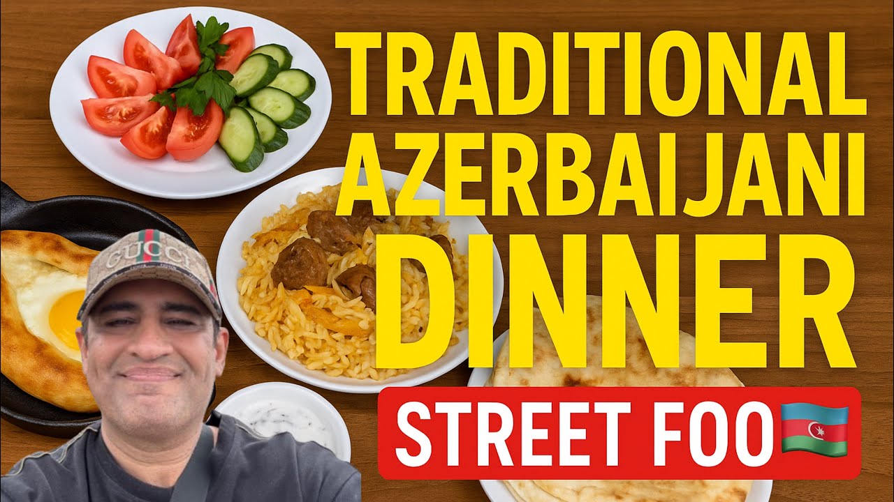 Cheapest Breakfast in Baku 🇦🇿 | Nizami Street Food Tour | Backpack Rizwan