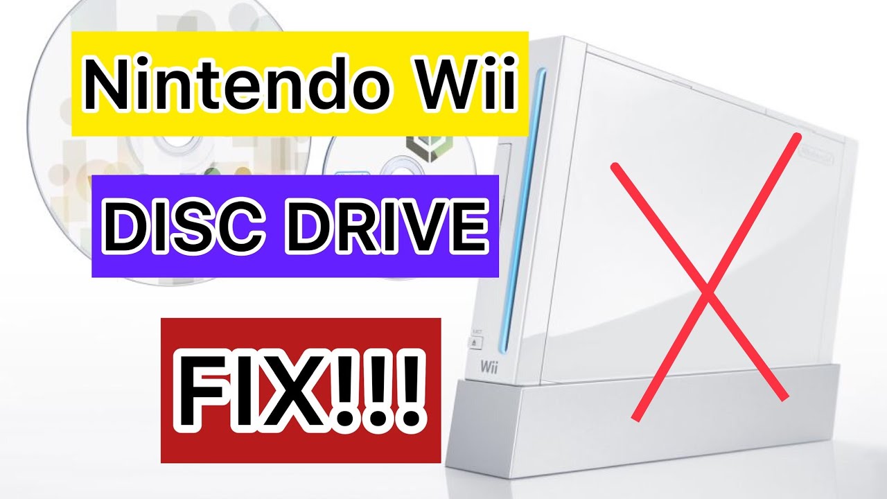 Nintendo Wii DVD Drive: Replacement Disc Drive