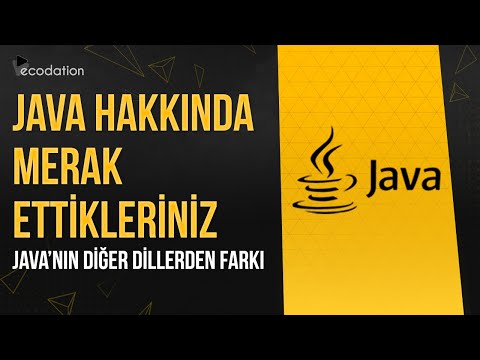 Video: Java'da özel olan nedir?