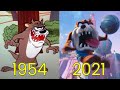 Evolution of Taz The Tasmanian Devil in Movies, Cartoons & TV (1954-2021)