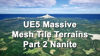 UE5 Mesh Tile TIN Terrain Part 2 Nanite