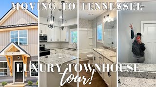 MOVING VLOG PT. 3: empty LUXURY TOWNHOUSE TOUR | my first luxury townhome | starting over in my 30's