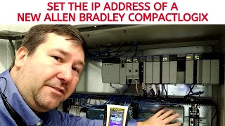 Assigning an IP Address to an Allen Bradley Compactlogix Using the PLC Tools SIM-IPE