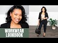 Office Friendly Outfit Ideas || NEW JEWELRY || Workwear Lookbook, Banana Republic, YSL, Burberry