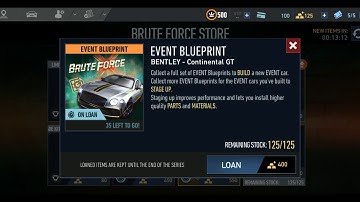 NFS NO LIMIT - Event Brute Force Buy Blueprint !