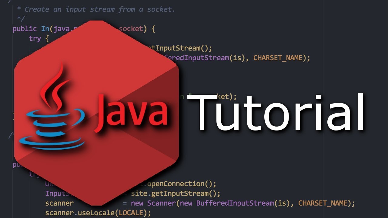 Java 1 16. Java Tutorial. Programmieren. INPUTSTREAM java Scanner.