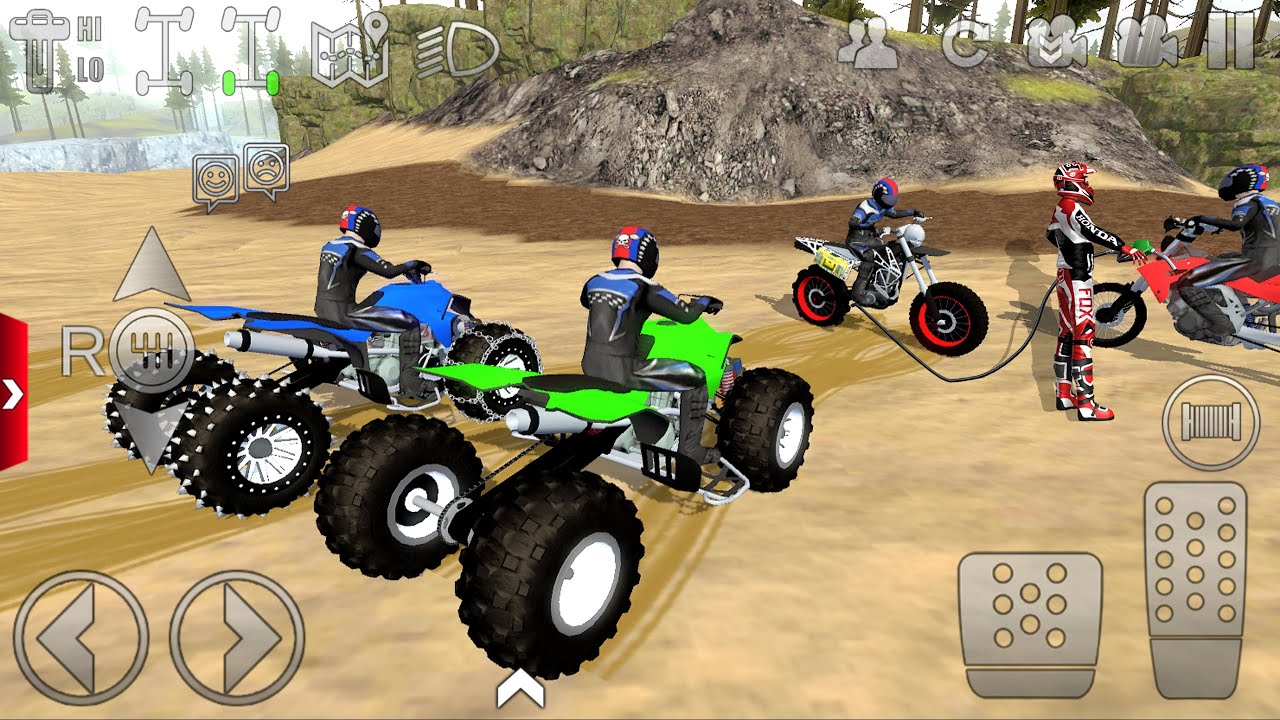 Extreme OffRoad on Quad Bikes online game racing 3d Offroad Outlaws