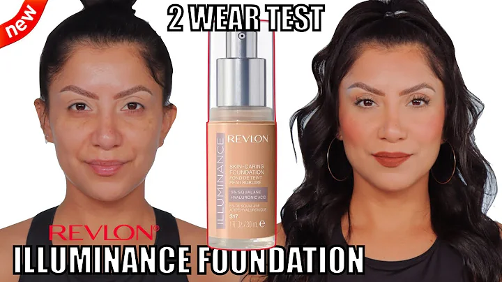 2 DAY WEAR *new* REVLON ILLUMINANCE SKIN CARE FOUNDATION *oily skin* | MagdalineJanet