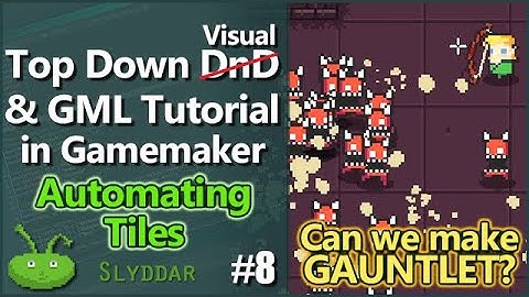 Top Down Tutorial in Gamemaker #8 Automating Tiles