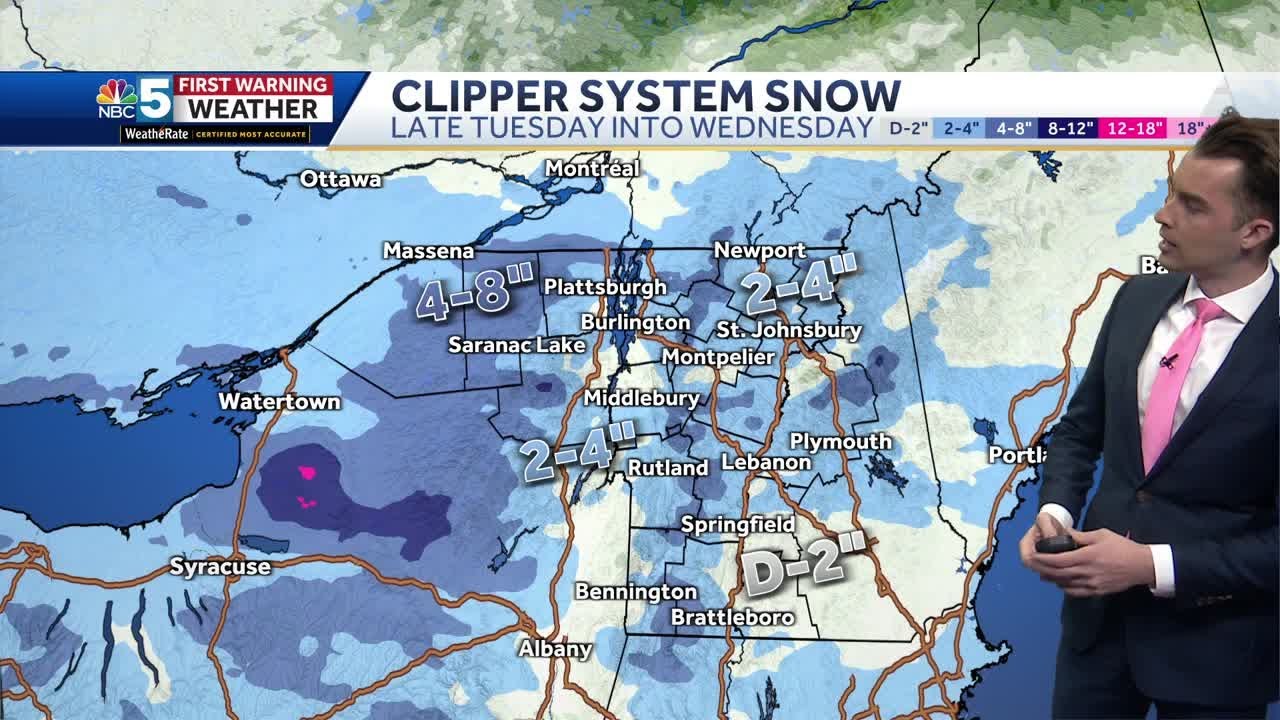 Video: Tracking multiple rounds of snow (01-27-25) - YouTube