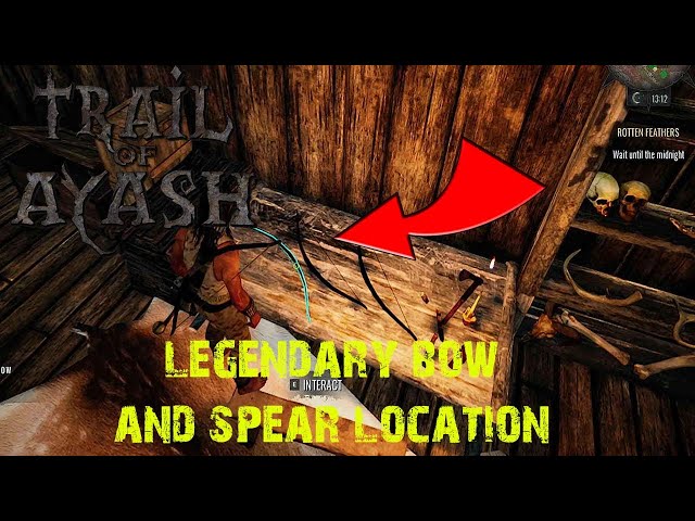 Trail of Ayash   Legendary Bow and Spear Location in Gabesh