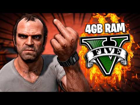 COMO (tentar) RODAR GTA 5 EM CELULAR FRACO 4GB RAM!