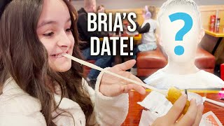 Who is BRIA'S DATE?