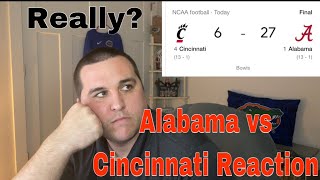Alabama vs Cincinnati Postgame Reaction