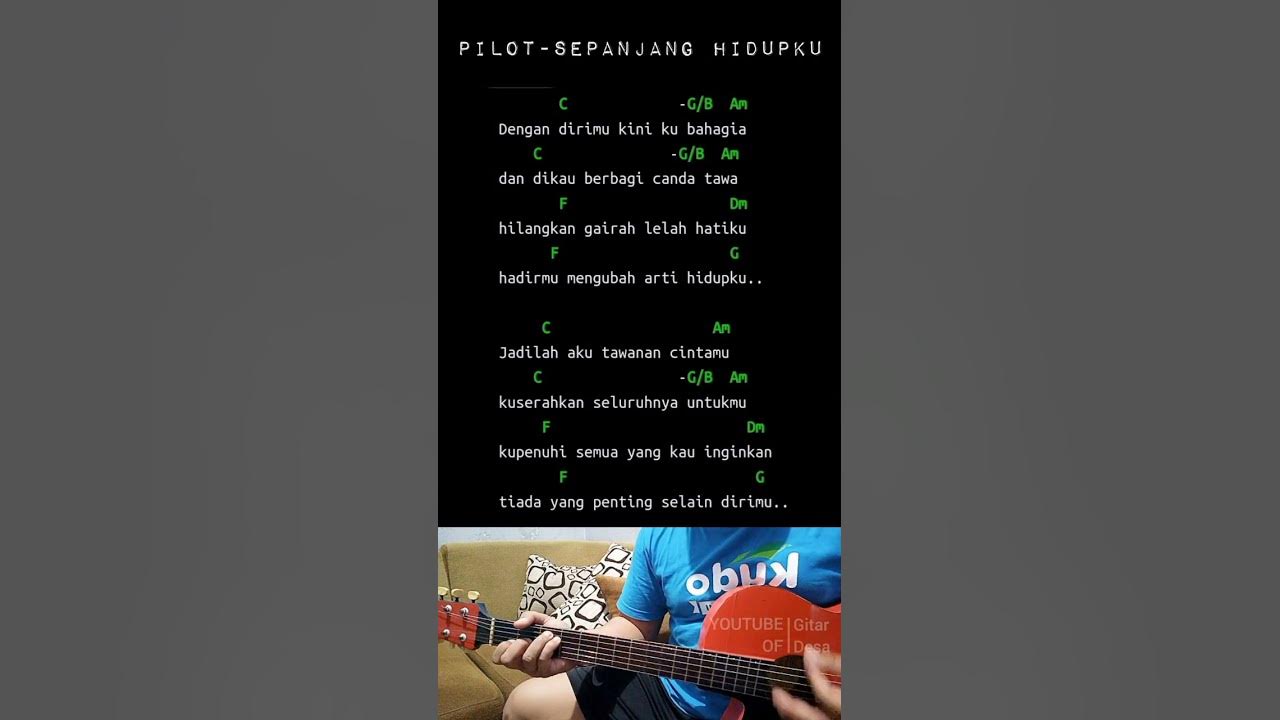 CHORD GITAR PILOT - SEPANJANG HIDUPKU #chord #rythem #akustik - YouTube