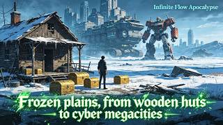 Frozen plains, from wooden huts to cyber megacities