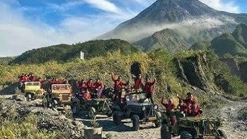 TOURGUIDE JEEP LAVA TOUR MERAPI