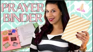 HOW TO SET UP AND USE A PRAYER BINDER  || PRAYER JOURNAL/NOTEBOOK || Shirlee Alicia