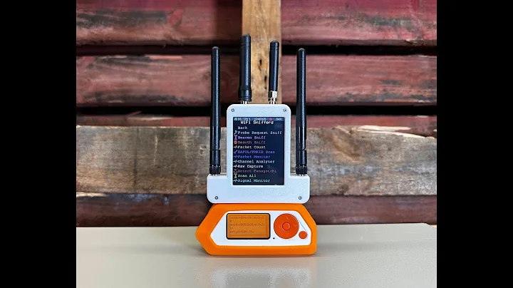 ESP32 Marauder - Double Barrel Demo - 1