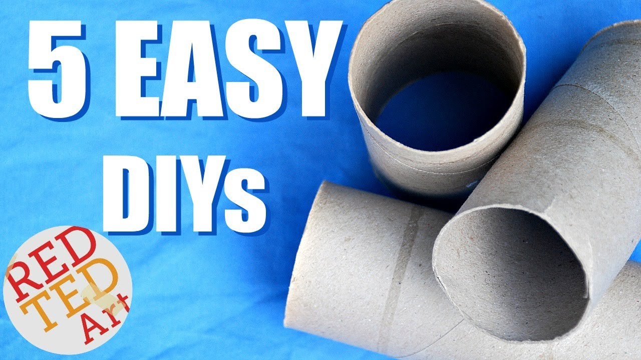 13 things to make with toilet roll tubes