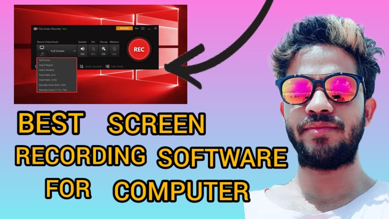 Windows 10 Screen Recorder Computer Screen Recording Software BEST