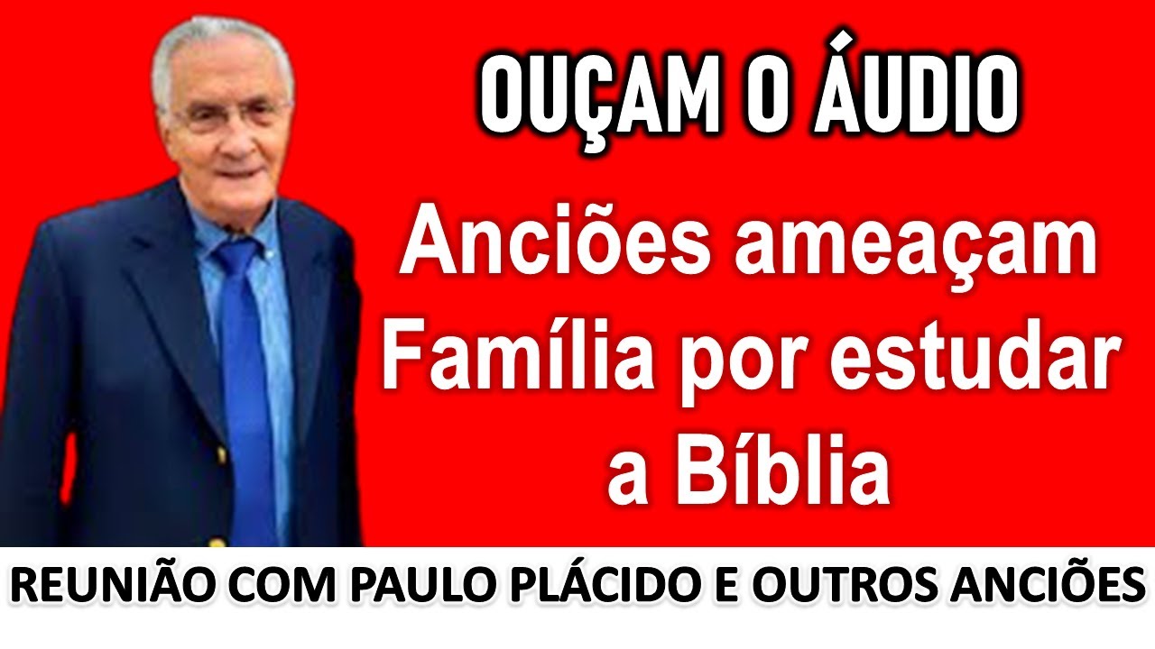 Foram 40 anciões para tirar a Liberdade de um irmão por causa do Estudo Bíblico