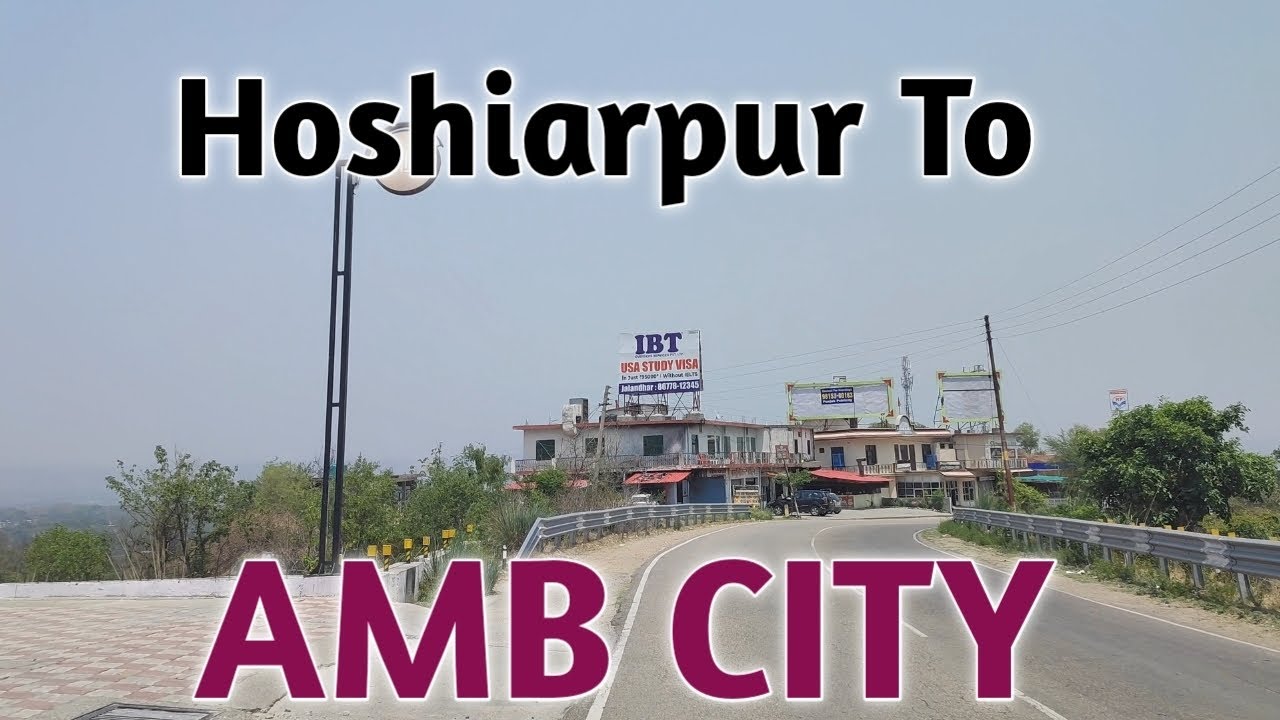 Hoshiarpur To Amb City