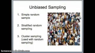 Sampling Procedures