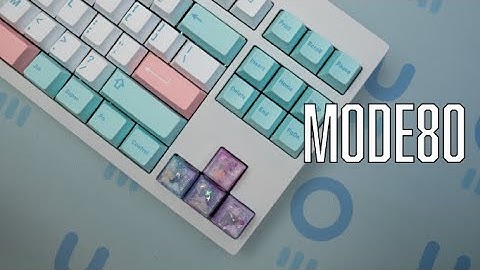 Mode80 with Dark Jade Switches Sound Test