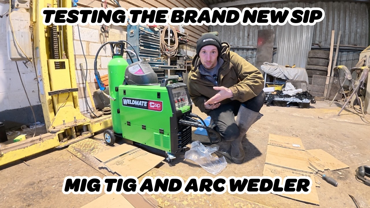 НОВЫЙ сварочный аппарат MIG SIP PRO 250